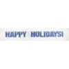 Bnr Gltr Ltr Happy Holidays
