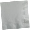 S Silver Napkin Beverage 50CT 1 S Silver Napkin Beverage 50Ct