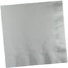 S Silver Napkin Lunch 50Ct