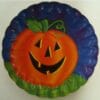 Pumpkin Smile Tray Paper 11" 2 Pumpkin Smile Tray Paper 11&Quot;