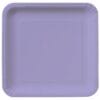 Lavender Plate Paper Sqr 7&Quot; 18Ct.
