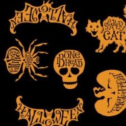 Scary Silhouettes Napkins Beverage 16CT