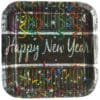 Prism Sparkle Plates New Year SQR 7" 8CT