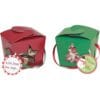 Pails Pint Red/Green Cmas 4Ct