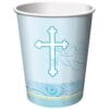 Faithful Dove Blue Cups Hot/Cold Paper 8Ct