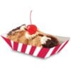 Snack Server w/Stripes 6CT