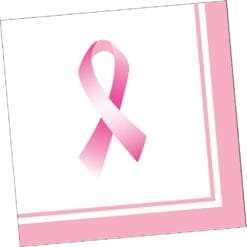 Ribbon Of Hope Napkins Lunch 3P 16CT