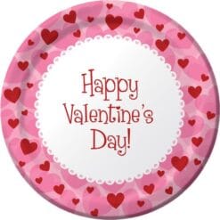 Hearts Galore Plates 9" 8CT