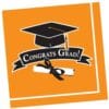 Orange Grad Napkins Beverage 36CT
