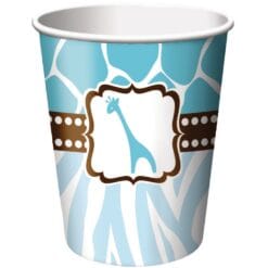 Wild Safari Blue Cups Hot/Cold 9oz 8CT