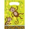 Monkeyin' Around Loot Bags 8CT 2 Monkeyin' Around Loot Bags 8Ct