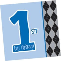 First Rebel Napkins Lunch 1ST Bday 16CT