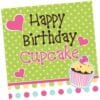 Sweet Treat Napkin Lunch Birthday 16Ct
