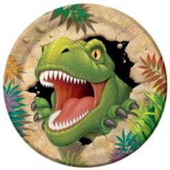Dino Blast Plates Paper 9" 8CT