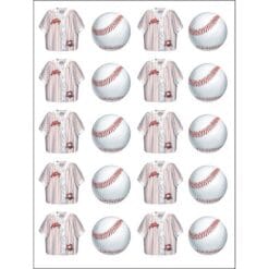 Baseball Stcikers 4SHTS