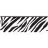 Zebra Border Print Tablecover PL 54x108