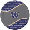 Univ Of Washington Plates 9" 8CT 1 Univ Of Washington Plates 9&Quot; 8Ct