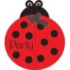 Ladybug Fancy Invites Diecut 8CT 1 Ladybug Fancy Invites Diecut 8Ct