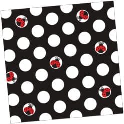 Ladybug Fancy Napkins Beverage 16CT