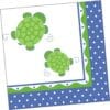 Mr Turtle Napkins Lunch 3P 16CT