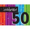Milestone Celebration 50 yo Invites 8CT
