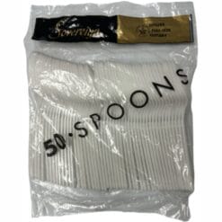 Spoons White Full Size 50CT