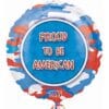 18&Quot; Rnd Patriotic Camouflage Foil Bln