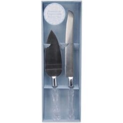 Cake Server Set 2PC Silver
