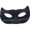 Cat Mask Velour Black w/Whiskers 2 Cat Mask Velour Black W/Whiskers