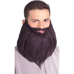 Beard & Moustache 8" Black