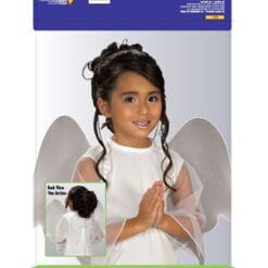Angel Wings Fabric White Childs Size