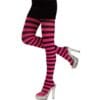 Pk/Bk Stripe Tights