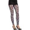 Skull Tights White/Black, Teen 2 Skull Tights White/Black, Teen
