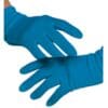 Lady Gaga Blue Gloves