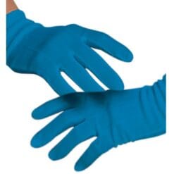 Lady Gaga Blue Gloves