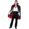 Cape 48" Satin Reversible Black/Red 1 Cape 48&Quot; Satin Reversible Black/Red