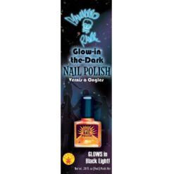 Black Light Nail Polish Orange.