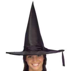 BLK Satin Hat w/BLK Band