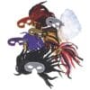 Sequin Eyemask w/Feathers Astd 2 Sequin Eyemask W/Feathers Astd