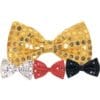 Bow Tie Sequinned Small Astd Colors