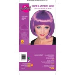 Super Model Wig Purple