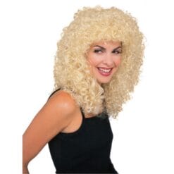 Extra Long Curly Character Wig Blonde 7 Extra Long Curly Character Wig Blonde