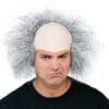 Bald W/Grey Hair Old Man Headpiece Wig