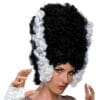 Wig Monster Bride Black & White 1 Wig Monster Bride Black &Amp; White