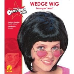 70'S Wedge Wig Black