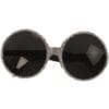 Silver Glitter Round Nvlty Eyeglasses