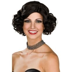 Flapper Wig Black