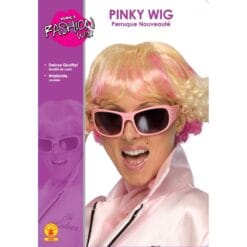 Pinky Wig Blonde w/Pink