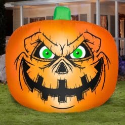 Jack-O-Lantern Giant Airblown Outdoor Decor 7.5ft 9 Jack-O-Lantern Giant Airblown Outdoor Decor 7.5Ft