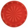 16&Quot; Rnd Tray Red